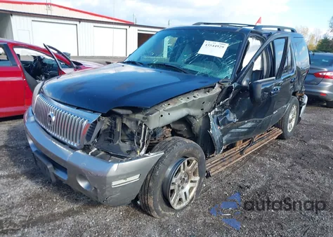 2003 Mercury Mountaineer из США, поврежденный, VIN 4M2DU86W43UJ10704